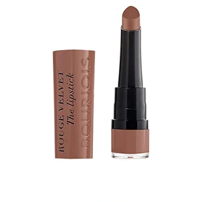 Image de BOURJOIS Rouge À Lèvres Velvet The Lipstick 16 Caramelody Ultra Pigmenté Fini Mat Intense Longue Tenue 24H Applicateur Précis Sensation Nues