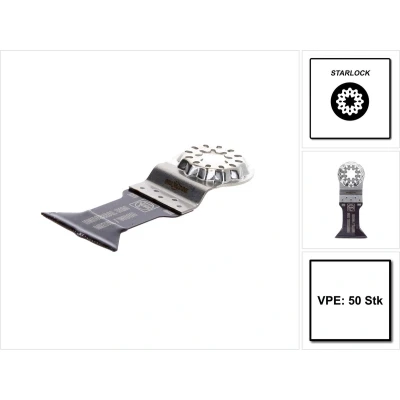 Afbeelding van Fein Starlock E Cut Universeel Zaagblad 55x44mm 50 stuks 63502223250