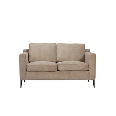 Afbeelding van Bronx71® Scandinavische bank 2 zits Orlando stof gemêleerd taupe