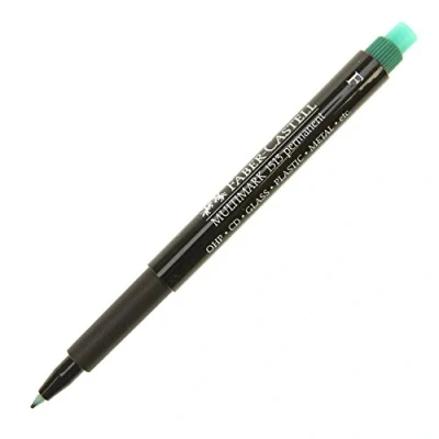 Image de Faber Castell marqueur permanent MULTIMARK, 513 F, vert