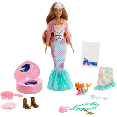 Afbeelding van Mattel Color Reveal Fantasy Fashion Zeemeermin
