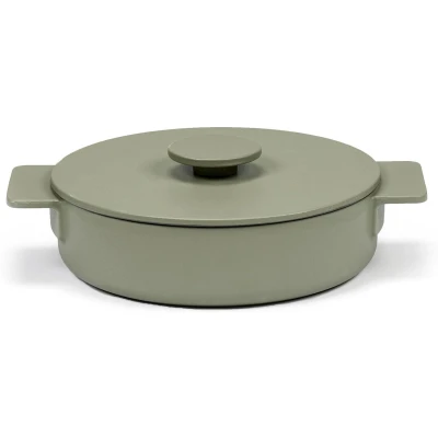 Afbeelding van Serax Surface By Sergio Herman Braadpan Ø23 Cm Groen