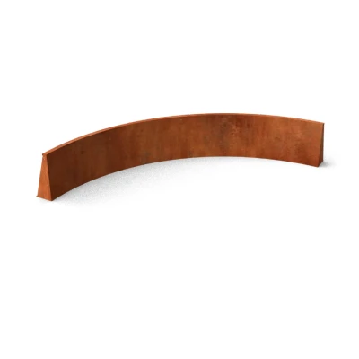 Afbeelding van Fronta Keerwanden cortenstaal binnenbocht L200 x B200 H20 cm Geroba