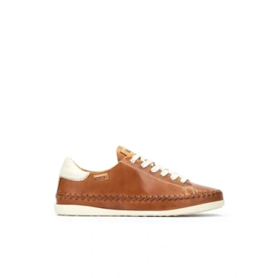 Afbeelding van Pikolinos Soller dames sneaker bruin maat 37 (EU) 4 (UK)