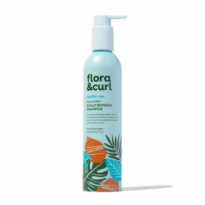 Afbeelding van Flora &amp; Curl Coconut Mint Scalp Refresh Shampoo