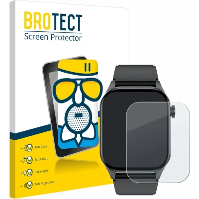 Afbeelding van BROTECT AirGlass Matte kogelwerende glasfolie, Smartwatch beschermfolie, Grijs