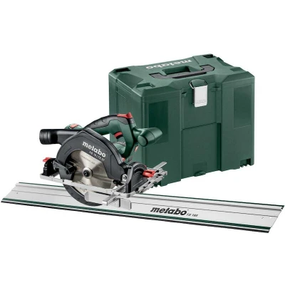 Afbeelding van Metabo KS 18 LTX 57 set 18V Li Ion accu cirkelzaag in metaBOX met geleiderail FS 160 57mm