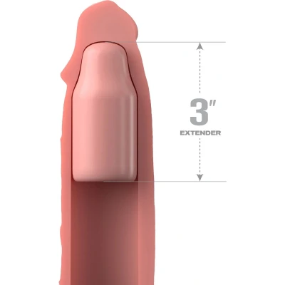 Afbeelding van Pipedreams Sleeve 22,86 Cm + 7,62 Plug Skin
