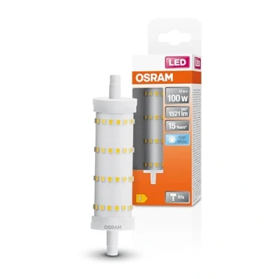 Afbeelding van LEDVANCE LED Sim R7s 13W (komt overeen met 100W) 4000K transparant 118mm