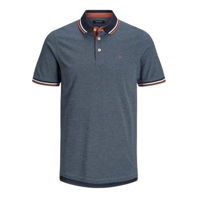 Afbeelding van JACK&amp;JONES JJEPAULOS POLO SS NOOS Heren Poloshirt Maat XXL