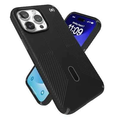 Afbeelding van Speck Presidio2 Grip + ClickLock Apple iPhone 15 Pro Max Black with Microban