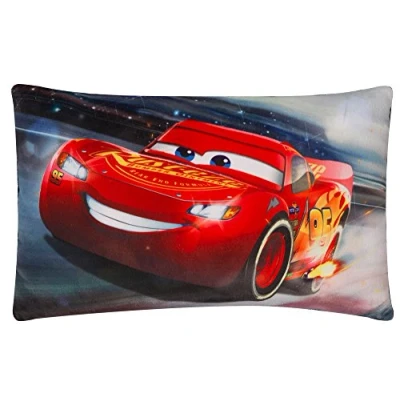 Afbeelding van Pixar Cars 2 16271 3 pluche kussen met ledlicht, 40 x 26 cm, meerkleurig