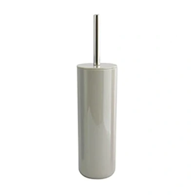 Afbeelding van MSV Porto Toilet/wc borstel in houder kunststof taupe 38 cm