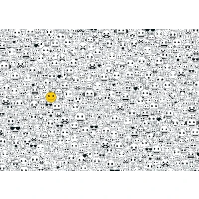 Afbeelding van Ravensburger 12000606 Emoji Challenge puzzel 1000 stukjes voor volwassenen en kinderen vanaf 14 jaar