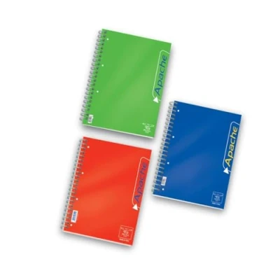 Afbeelding van Pigna 02138075M schrijfblok &amp; schrift A5 140 vel Meerkleurig
