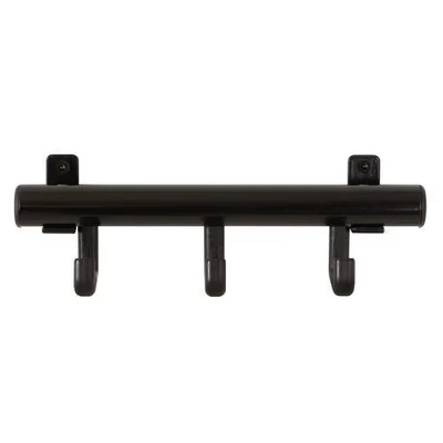 Afbeelding van V part Wandkapstok Techno 3 Steel zwart
