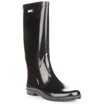 Afbeelding van Aigle Eliosa Regenlaarzen, Dames, Maat: 40, Noir Natuurrubber