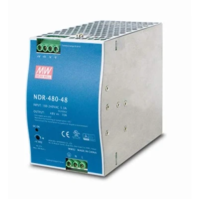 Afbeelding van Planet 48V, 480W Din Rail Vermogen (NDR 480 48), Server accessoires, Blauw