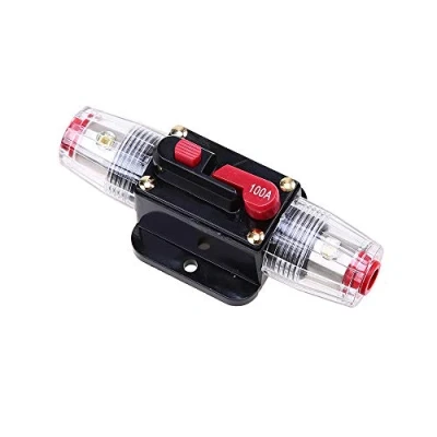 Afbeelding van Mintice 12 V 100 A Auto Motor Online Audio Stroomonderbreker Stereo Zekeringhouder Bescherming Reset De Zekering