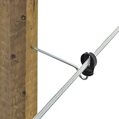 Afbeelding van Ako afstand lintisolator 22cm voor houten paal 15 stuks