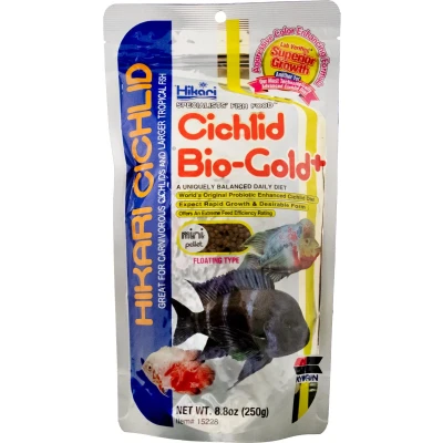 Afbeelding van Hikari Cichlid bio gold plus Mini 250 gram