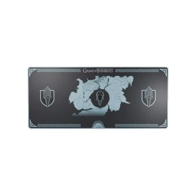 Image de Lexip Tapis de souris surface micro texturée douce et flexible taille XXL Night King Game of Thrones bleu, noir