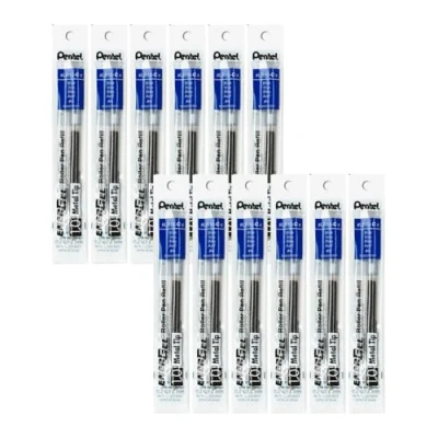 Afbeelding van Pentel Energel 1 mm gelinktvullingen, blauw, 12 stuks