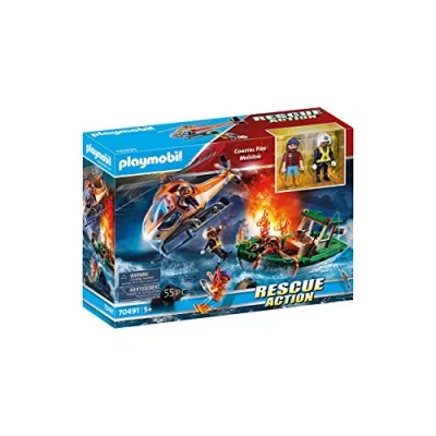 Afbeelding van Playmobil Rescue Action Coastal Fire Mission