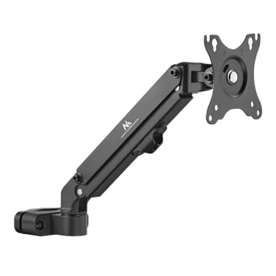 Afbeelding van Maclean Monitorbeugel voor buis/post 28 60mm 17 27&#039;&#039; max 7kg Zwart