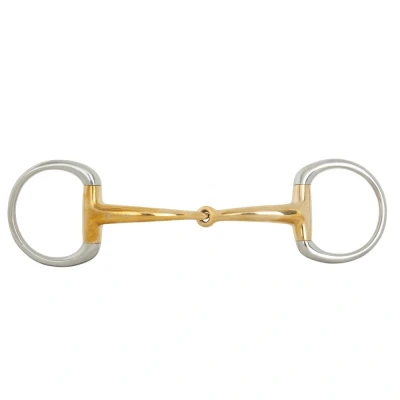 Image de BR Mors à Olive Soft Contact Courbé 16mm Anneau 55mm 13.5cm