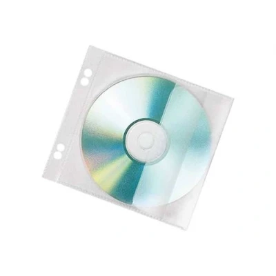 Image de Veloflex Page du classeur à CD/DVD capacité : 1 clair (pack de 10)