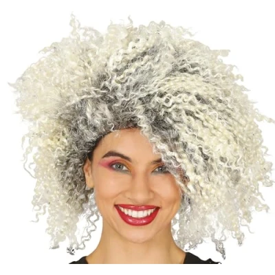 Afbeelding van Fiestas Guirca Verkleedpruik Jaren 80 Dames Synthetisch Blond