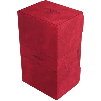Afbeelding van Stronghold GGS20111ML Convertible opbergdoos met 200 kaarten dubbele handgreep en accessoirelade, oppervlak Nexofyber voor maximaal kaarten, rood
