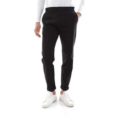 Image de Dockers Homme Pants Smart 360 Flex Chino Tapered, Black, 36W / 32L