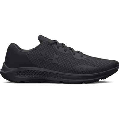 Afbeelding van Under Armour Ua Charged Pursuit 3 Hardloopschoenen voor heren, zwart.