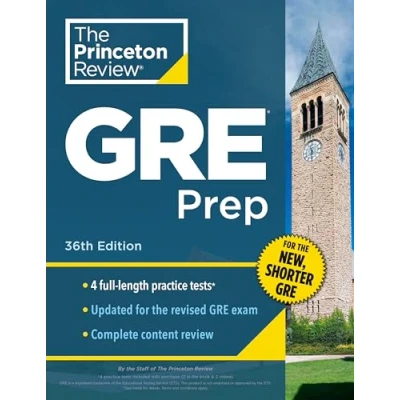 Afbeelding van Graduate School Test Preparation Princeton Review GRE Prep, 36th Edition