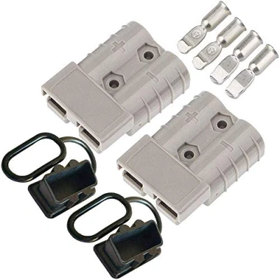 Afbeelding van CESFONJER Batterijaansluiting 50A stekker Quick Connect batterij connector snelaansluiting voor auto camper caravan motorfiets boot zonne installaties