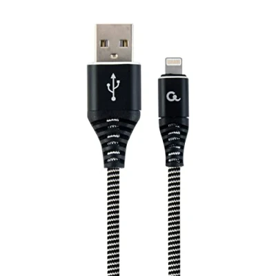 Afbeelding van Gembird CC USB2B AMCM 1M BW USB kabel 2.0 A C Zwart, Wit