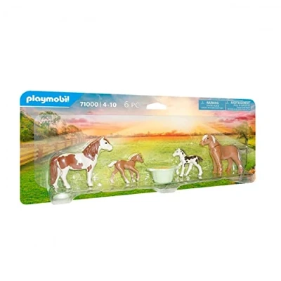 Image de Playmobil Country 71000 2 poneys islandais et poulains