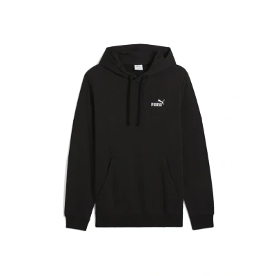 Afbeelding van Essentials hoodie met No. 1 logo voor Heren, Zwart, Maat M PUMA