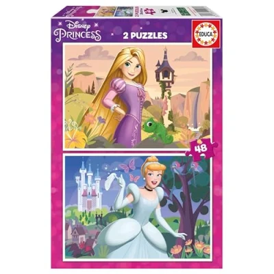 Afbeelding van Educa Παζλ 2x48Τεμ. Disney prinses 19997