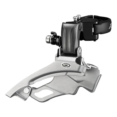 Image de Shimano CALE 3X DÉRAILLEUR 9 Vitesses. Altus FD M371DSDP 34.9/ Unisex Adult, Black, Speed