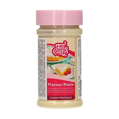 Image de FunCakes pâte Aromatisante Citron Meringué: Arômes alimentaires, bon goût, parfait pour la décoration de gâteaux, convient et les garnitures. 100g.
