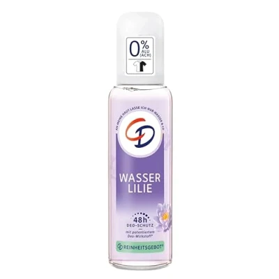Afbeelding van CD Deo &quot;waterlip&quot; 75 ml zonder aluminiumzouten, 24 uur langdurige bescherming, geschikt voor de gevoelige huid, veganistische lichaamsverzorging