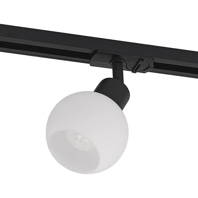 Afbeelding van Railspot Lindby, E14, zwart, Ø 10 cm, 1 fase