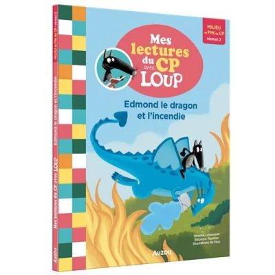 Image de Edmond le dragon et l&#039;incendie NED Lecture Loup CP
