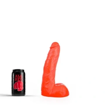 Afbeelding van All Red Klassieke Dildo 22 x 5,4 cm rood