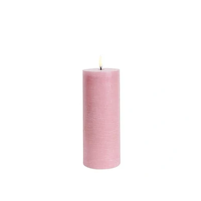 Afbeelding van Uyuni Cilinderkaars Led Dusty Rose 7,8x20 Cm