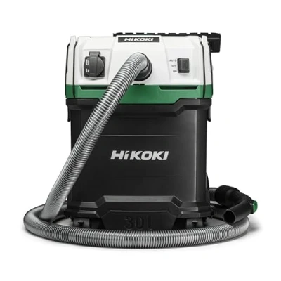 Afbeelding van HIKOKI RP300YLWAZ nat en droogstofzuiger met manuele filterreiniging 230V 1200 W 30 L klasse