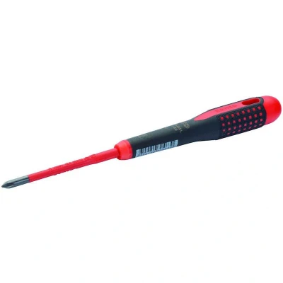 Afbeelding van BAHCO BE 8620SL schroevendraaier ERGO geïsoleerd VDE met driecomponentengreep smal blad Phillips PH2
